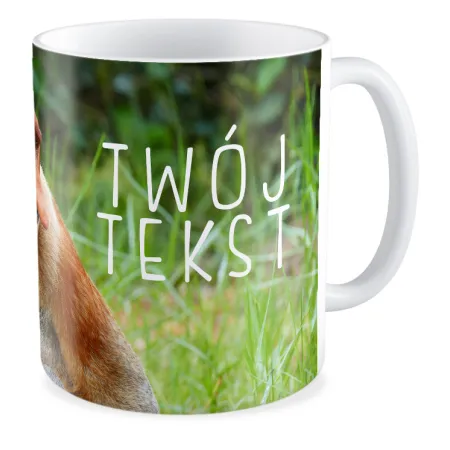 FOTO Kubek biały 330ml NOSACZ